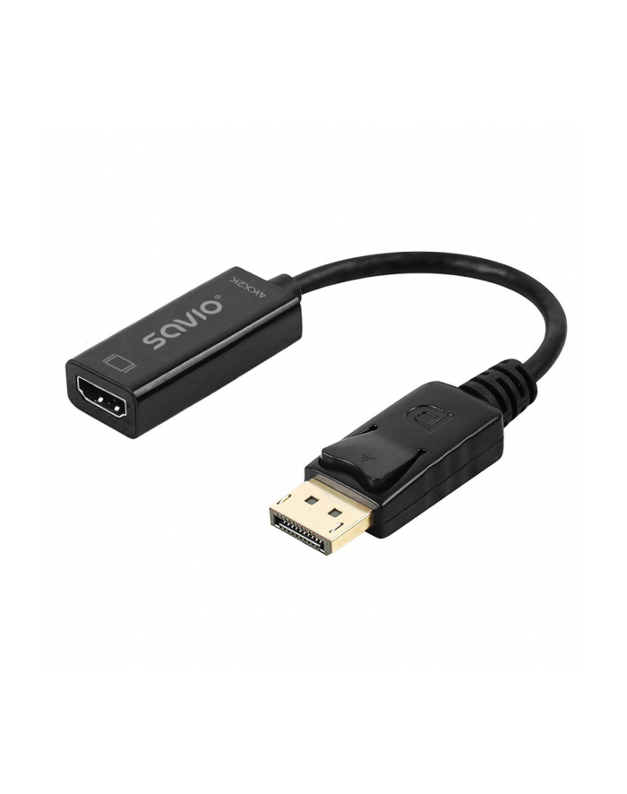 savio Adapter DisplayPort (M) v1.2 - HDMI (F) v1.4, 4K, AK-62 główny