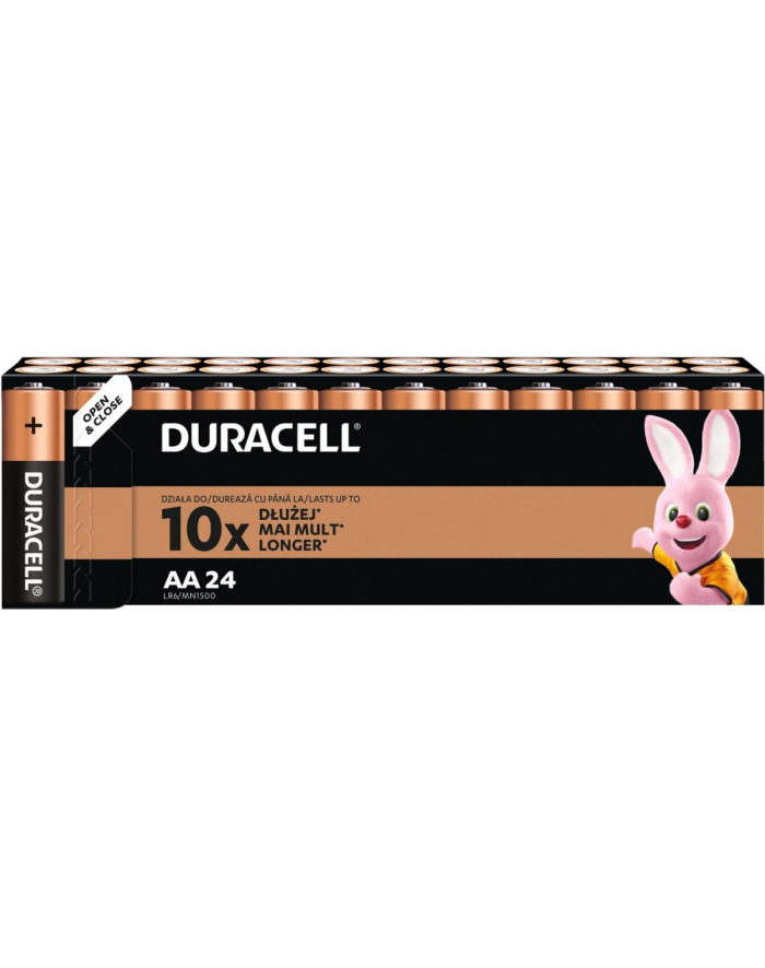 duracell Baterie Basic AA/LR6 Blister 24 sztuki główny