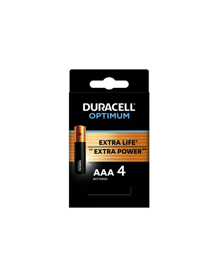 duracell Baterie Optimum AAA LR3 blister 4 sztuki główny
