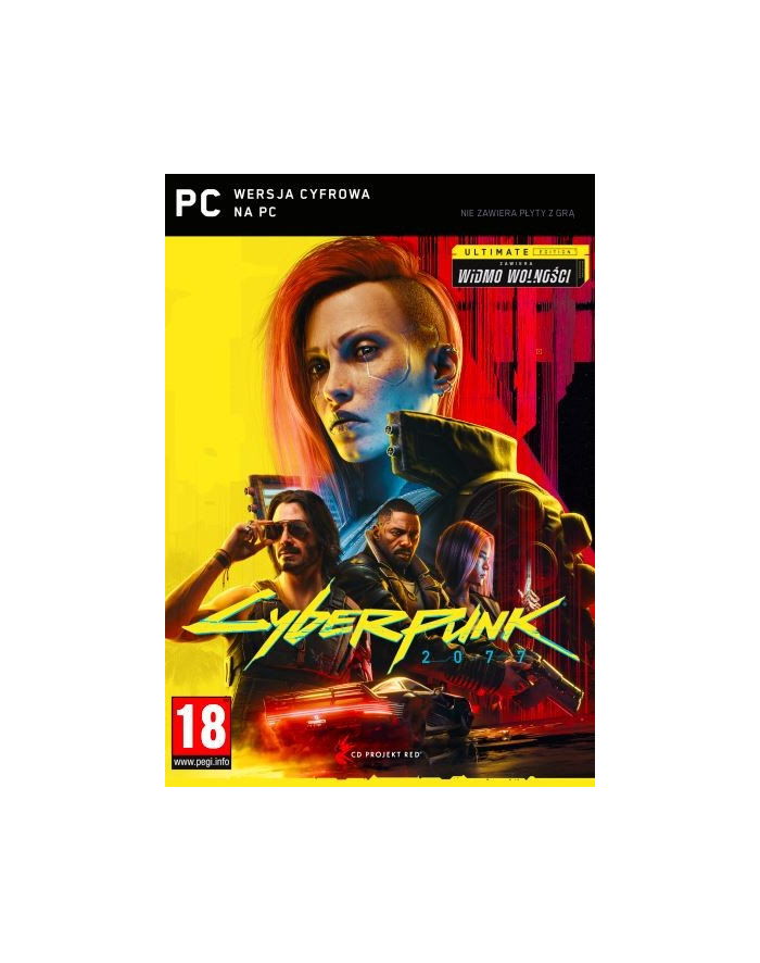 cenega Gra PC Cyberpunk 2077 Ultimate Edition PL główny