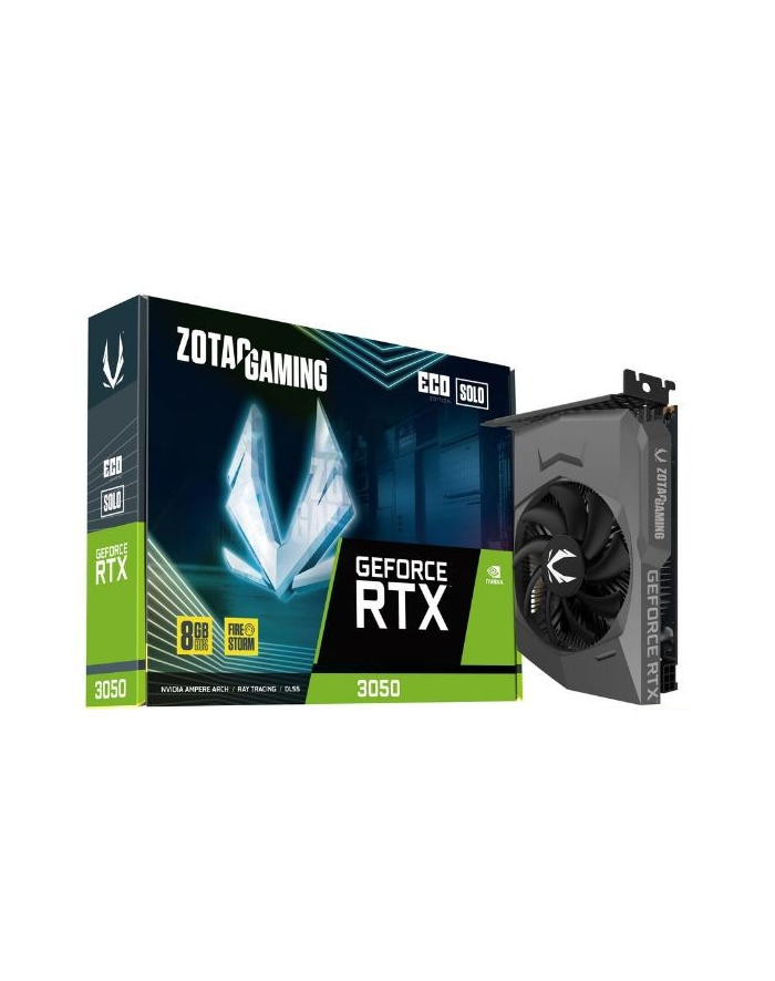 zotac Karta graficzna GeForce RTX 3050 ECO SOLO 8GB GDDR6 128bit 3DP/HDMI główny