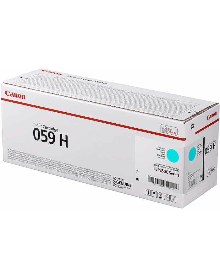canon Toner 059H 3626C001 cyan główny