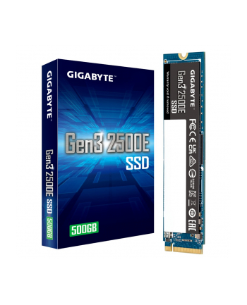 gigabyte Dysk SSD 2500E NVMe Gen3 500GB M.2 2280 2300/1500MB/s