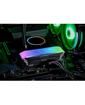 lexar Pamięć DDR5 ARES RGB Gaming 32GB(2*16GB)/6800 czarna