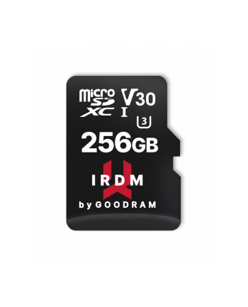 goodram Karta microSD IRDM 256GB UHS-I U3 adapter
