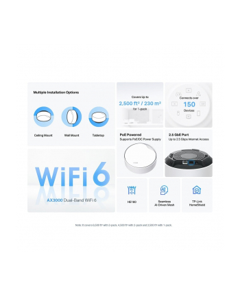 tp-link System WiFi Deco X50-PoE (2- pack) AX3000 nr 2