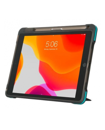 targus Standardowe etui antybakteryjne SafePort do iPada (9., 8. i 7. generacji) 10,2 cala - asfaltowo-szary