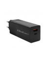 qoltec Ładowarka GaN Power Pro | 1xUSB-C | 1xUSB | 100W | 5-20V | 1.5-5A| PD | Czarna - nr 12