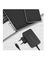 qoltec Ładowarka GaN Power Pro | 1xUSB-C | 100W | 5-20V | 3-5A | Czarna - nr 26