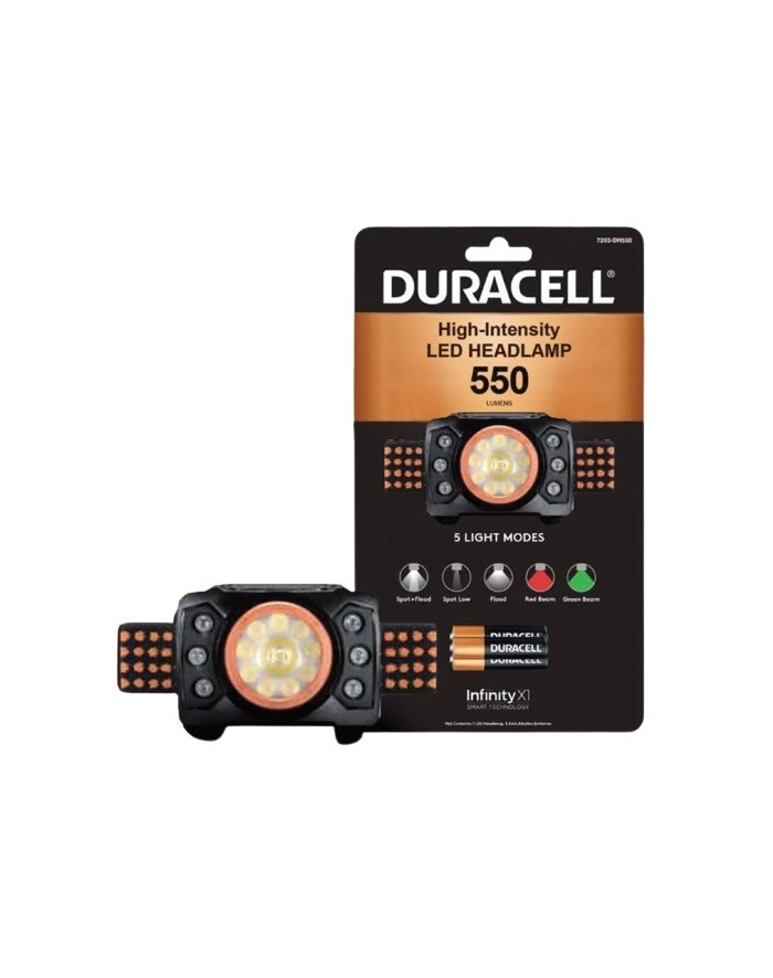 duracell Latarka czołowa 550 LM główny