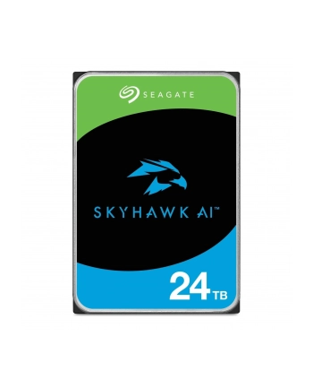 SEAGATE Surveillance Video Optimized AI Skyhawk 24TB HDD SATA 6Gb/s 512MB cache 3.5inch CMR Helium