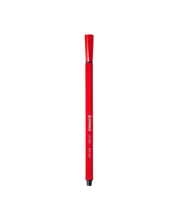 pbs connect Cienkopis DONAU D-Fine 0,4mm czerwony p10 7361011PL-04  cena za 1 sztukę
