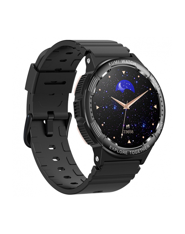 kumi Smartwatch K6 1.3 cala 300 mAh Czarny główny