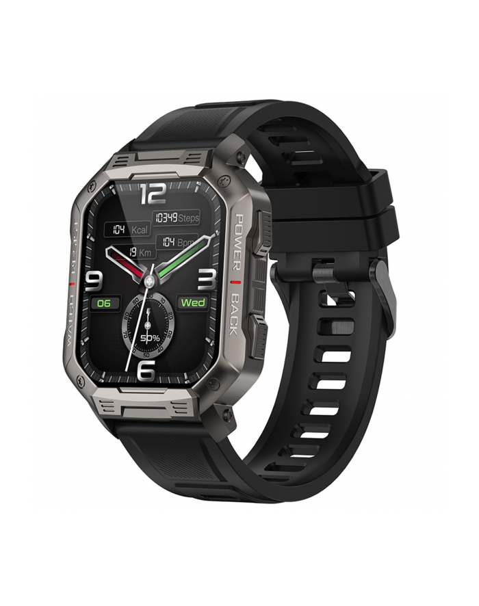 kumi Smartwatch U3 Pro 1.83 cala 400 mAh Czarny główny