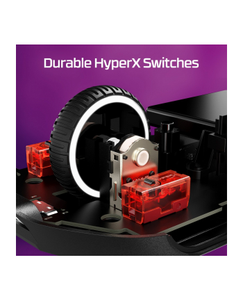 hyperx Mysz bezprzewodowa Pulsefire Haste 2 Gaming biała nr 1