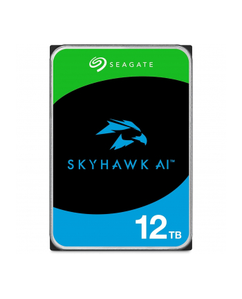 SEAGATE Surveillance Video Optimized AI Skyhawk 12TB HDD SATA 6Gb/s 512MB cache 3.5inch CMR Helium