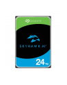 SEAGATE Surveillance Video Optimized AI Skyhawk 24TB HDD SATA 6Gb/s 512MB cache 3.5inch CMR Helium - nr 18
