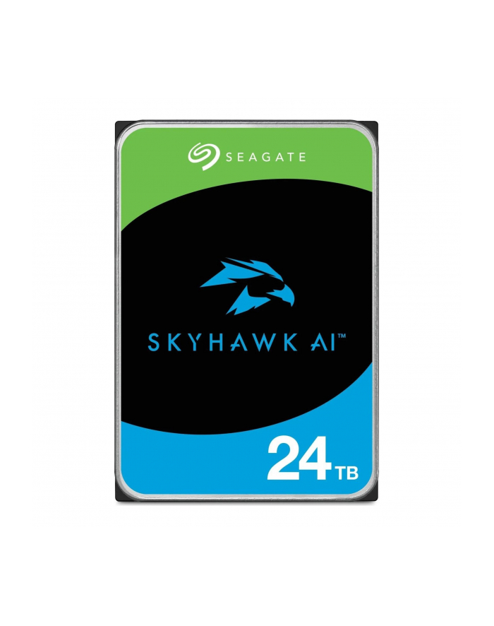SEAGATE Surveillance Video Optimized AI Skyhawk 24TB HDD SATA 6Gb/s 512MB cache 3.5inch CMR Helium główny