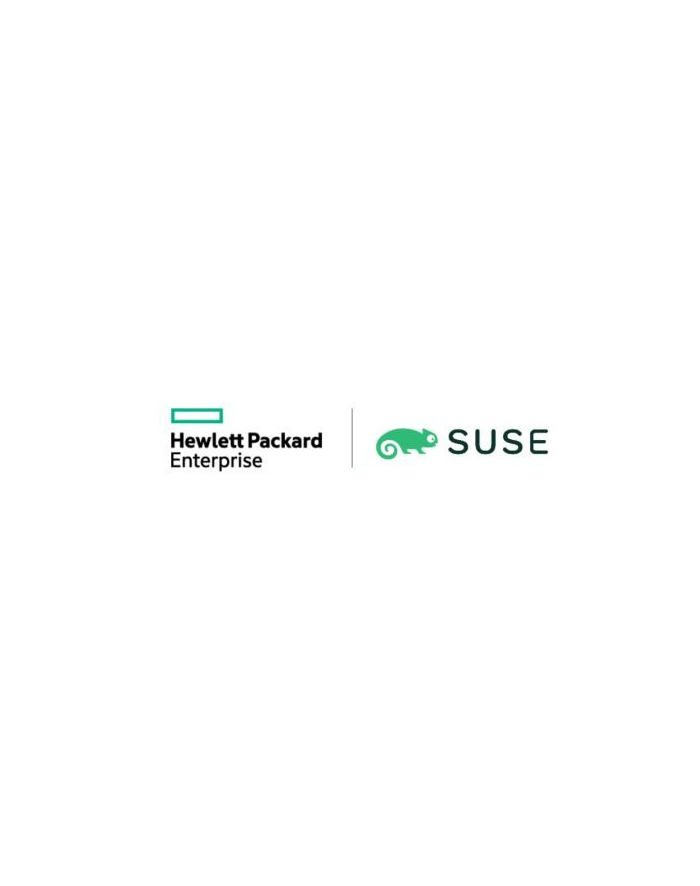 hewlett packard enterprise Oprogramowanie SUSE Linux Enterprise Server SAP 1-2 Sockets Unlimited VM w/Live Patching 5-year 24x7 E-LTU R8V73AAE główny