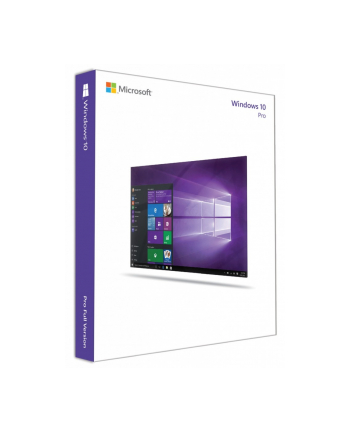 microsoft Zestaw GGK Windows 10 Pro PL x64 DVD 4YR-00234