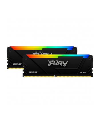 kingston Pamięć do PC DDR4 Fury Beast RGB  32GB(2*16GB)/3600 CL18