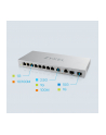 zyxel Przełącznik 12-Port Gigabit Unmanaged Switch with 8-Port 1G +                        2-Port 2.5G + 2-Port SFP+ XGS1010-12-ZZ0102F - nr 16