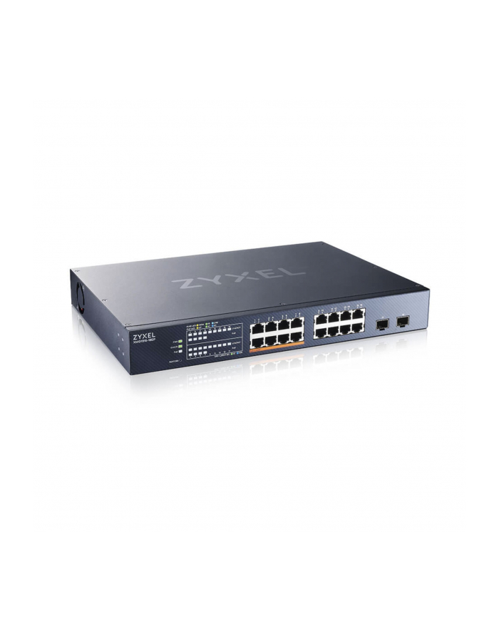 zyxel Switch XMG1915-18EP, 16-port 2.5GbE, 2 SFP+, 8 x PoE++ 180W      Smart Switch, hybird mode, standalone or NebulaFlex Cloud główny