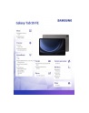 samsung Tablet Galaxy Tab S9 FE X516 10.9 cali 5G 8/256 GB szary - nr 4