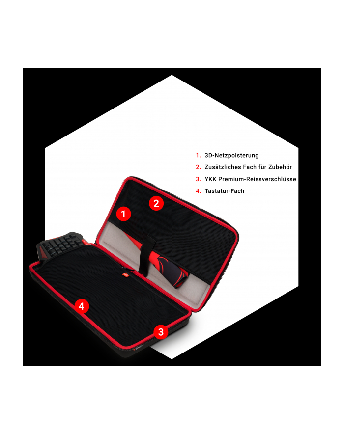 DICOTA CATURIX ACCESSORY ecotec keyboard case główny
