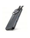 axagon Hub HMC-5H8K 2x USB-A, 1x USB-C, 8K HDMI, USB 3.2 Gen 1 hub, PD 100W, 15cm USB-C kabel - nr 16