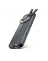axagon Hub HMC-5H8K 2x USB-A, 1x USB-C, 8K HDMI, USB 3.2 Gen 1 hub, PD 100W, 15cm USB-C kabel - nr 27