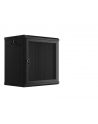LANBERG Szafa wisząca rack 19inch 12U 600x450 drzwi perforowane czarna flat pack - nr 15
