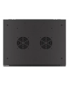 LANBERG Szafa wisząca rack 19inch 12U 600x450 drzwi perforowane czarna flat pack - nr 17