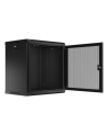LANBERG Szafa wisząca rack 19inch 12U 600x450 drzwi perforowane czarna flat pack - nr 18