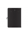 LANBERG Szafa wisząca rack 19inch 12U 600x450 drzwi perforowane czarna flat pack - nr 2