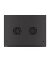 LANBERG Szafa wisząca rack 19inch 12U 600x450 drzwi perforowane czarna flat pack - nr 3