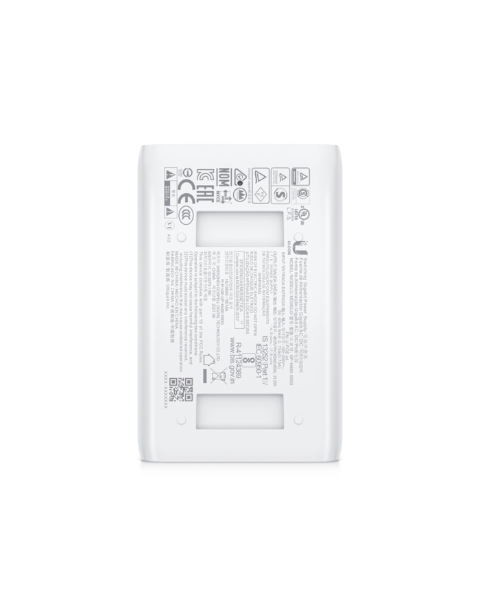 ubiquiti networks inc Zasilacz UBIQUITI U-PoE-AT PoE+ 48V 30W 2x1GbE główny