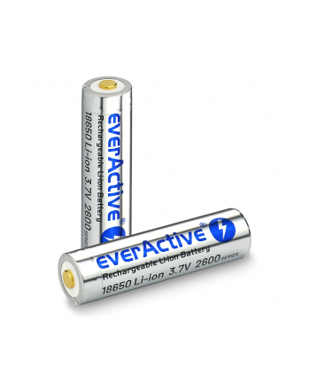 Akumulator everActive 18650 3,7V Li-ion 2600mAh micro USB z zabezpieczeniem BOX