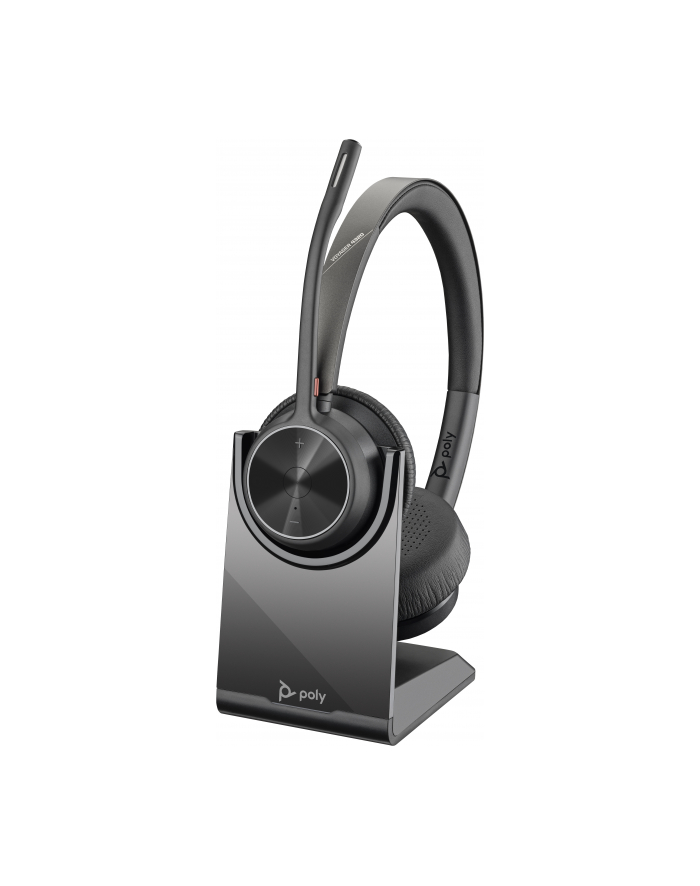hp inc. HP Poly Voyager 4320 USB-C Headset +BT700 dongle +Charging Stand główny