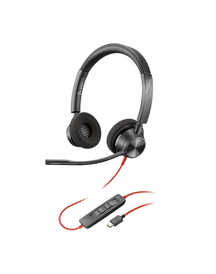 hp inc. HP Poly Blackwire 3320 Stereo USB-C Headset +USB-C/A Adapter główny