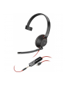 hp inc. HP Poly Blackwire 5210 Monaural USB-C Headset +3.5mm Plug +USB-C/A Adapter - nr 11