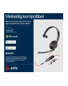 hp inc. HP Poly Blackwire 5210 Monaural USB-C Headset +3.5mm Plug +USB-C/A Adapter - nr 1