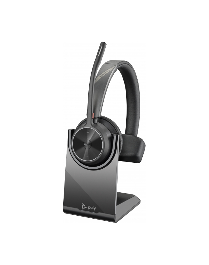 hp inc. HP Poly Voyager 4310 Microsoft Teams Certified Headset +BT700 dongle +Charging Stand główny