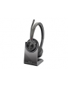 hp inc. HP Poly Voyager 4320-M Microsoft Teams Certified Headset +BT700 dongle +Charging Stand - nr 9