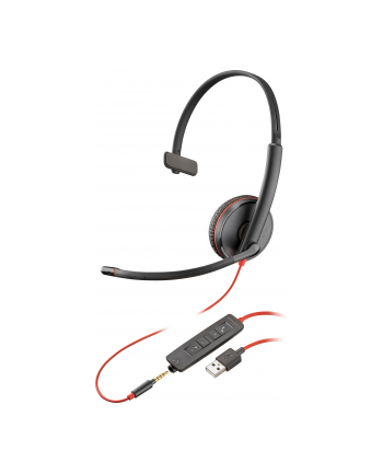 hp inc. HP Poly Blackwire 3215 Monaural USB-A Headset