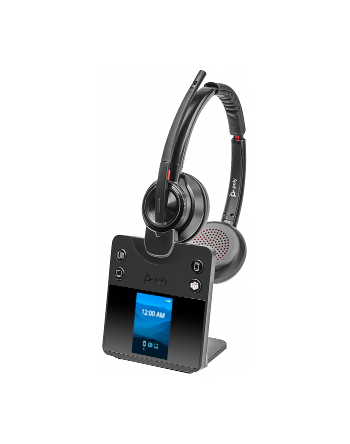 hp inc. HP Poly Savi 8420 Office Stereo Microsoft Teams Certified D-ECT 1880-1900 MHz Headset-(wersja europejska)RO główny
