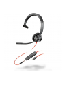 hp inc. HP Poly Blackwire 3315 Monaural USB-C Headset +3.5mm Plug +USB-C/A Adapter - nr 3