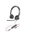hp inc. HP Poly Blackwire 3325 Stereo USB-C Headset +3.5mm Plug +USB-C/A Adapter - nr 1