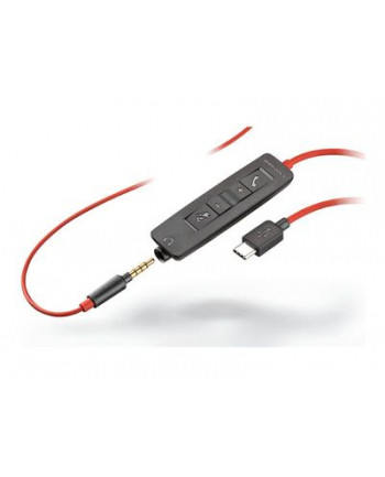 hp inc. HP Poly Blackwire 3225 Stereo USB-C Headset +3.5mm Plug +USB-C/A Adapter