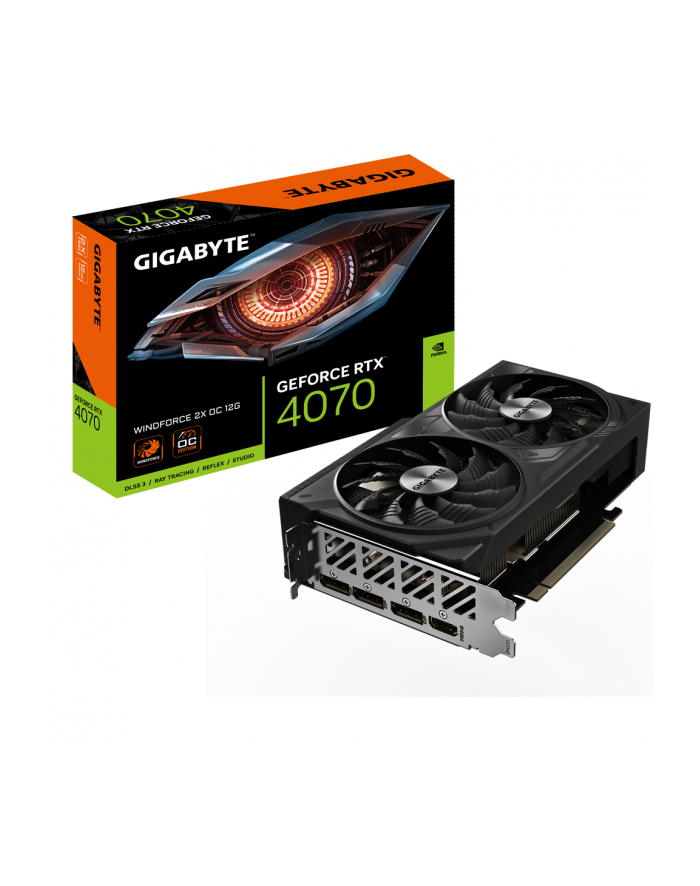 GIGABYTE GeForce RTX 4070 WINDFORCE 2X OC 12GB główny